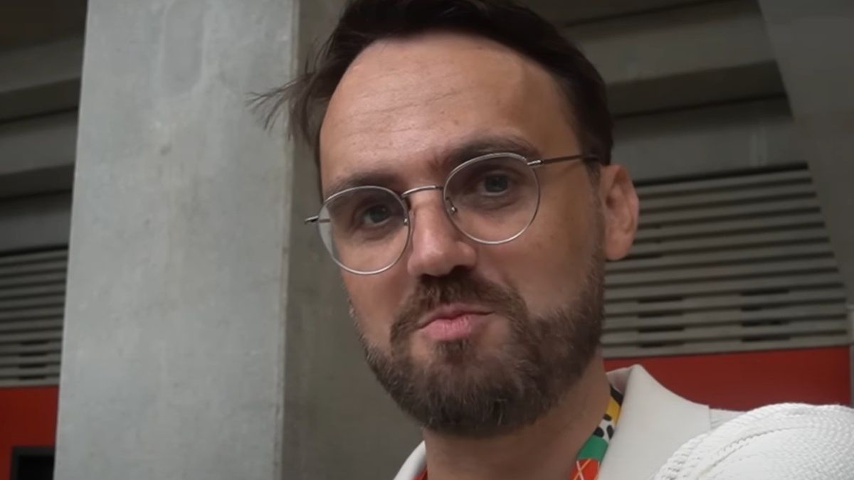 Mateusz Święcicki w czasie Euro 2024