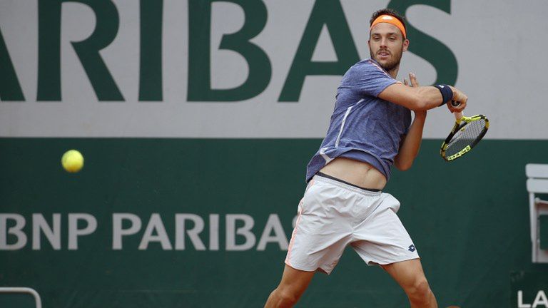 AFP / THOMAS SAMSON / AFP  / Na zdjęciu: Marco Cecchinato
