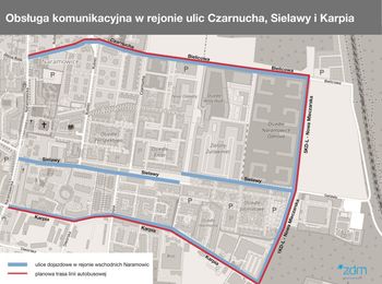 Nowe drogi, linia autobusowa na Naramowicach. Zmiany organizacji ruchu
