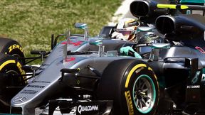 Kolizja Hamiltona z Rosbergiem efektem decyzji Mercedesa?