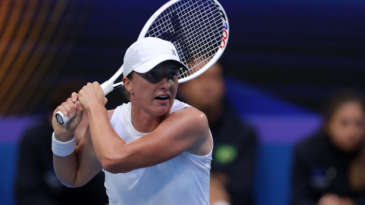 PAP / Richard Wainwright / Iga Świątek