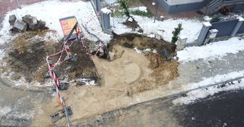 Olkusz: Zapadlisko przy domu to "pamiątka" po dawnym górnictwie? Takich dziur w mieście mogą pojawić się dziesiątki