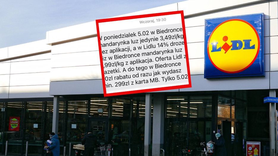 Biedronka próbuje konkurować z Lidlem w niespotykany dotąd sposób