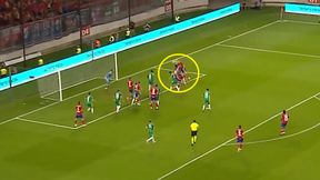 Ukrainiec nawet nie drgnął. Tak Raków wyrównał wynik w dwumeczu [WIDEO]