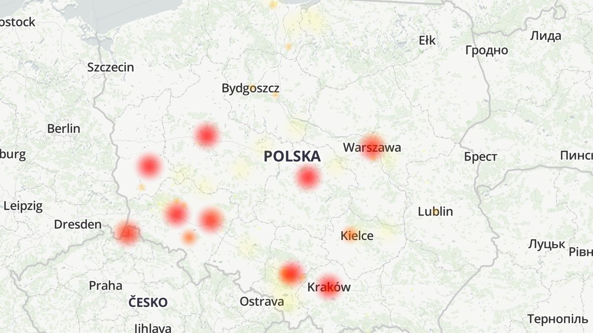 Awaria internetu Netia