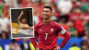 Ronaldo niczym papież. Nagranie hitem internetu