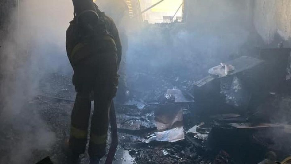 Pożar mieszkania w Dąbrowie Górniczej