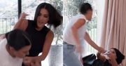 Kim i Kourtney Kardashian BIJĄ SIĘ na planie rodzinnego reality show (WIDEO)