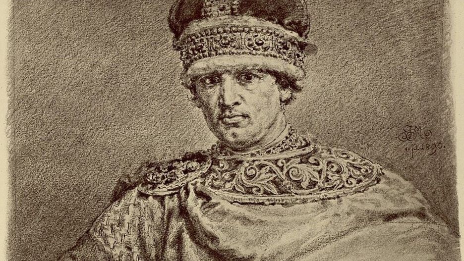 Władysław Wygnaniec. Rysunek Jana Matejki