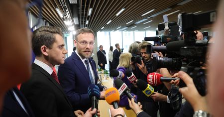 Spięcie na konferencji z udziałem posła PiS. "To im zostało"