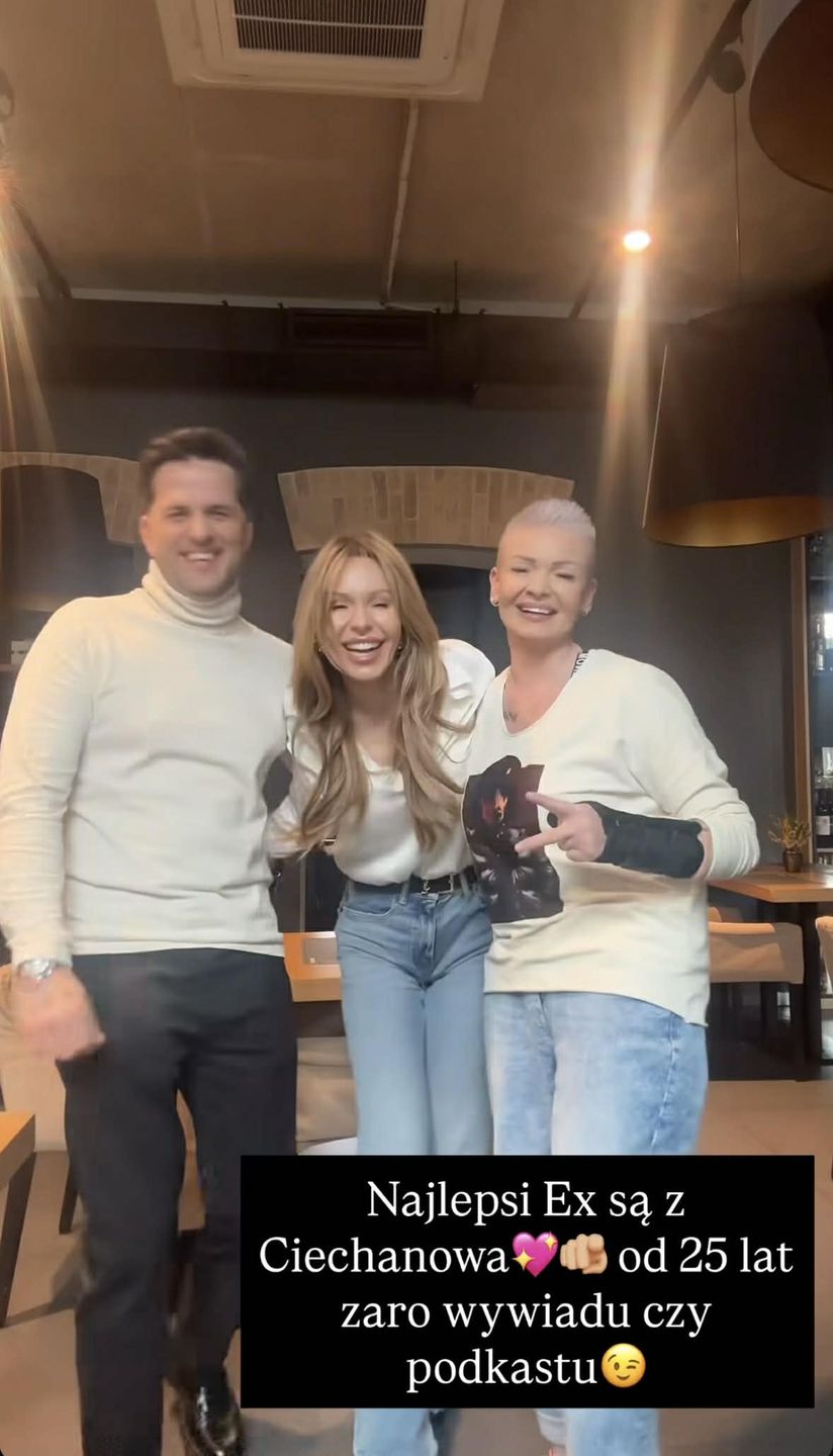 Doda relacjonuje spotkanie z byłymi partnerami