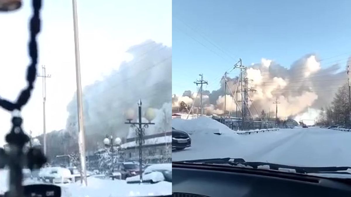Pożar w rosyjskim Kogałymie. 13 osób ewakuowanych 