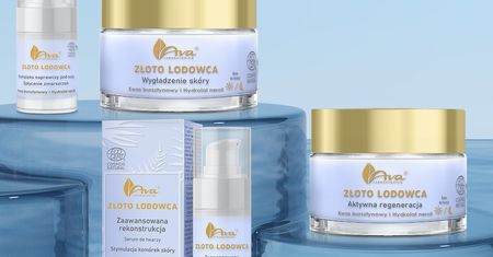 Przełam lody - ZŁOTO LODOWCA.  Wyznacz nowe standardy. Skuteczna pielęgnacja.  Pro eko. Pro przyszłość.