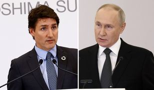 Trudeau: Putin jest słabeuszem i tchórzem
