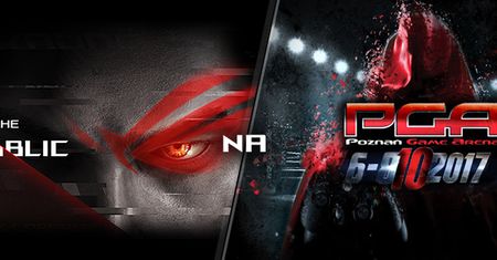 ASUS Republic of Gamers na Poznań Game Arena 2017