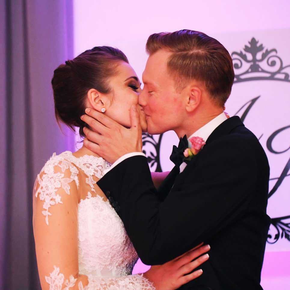 Kuba Wesołowski i Agnieszka Szczurek świętują 5 rocznicę ślubu