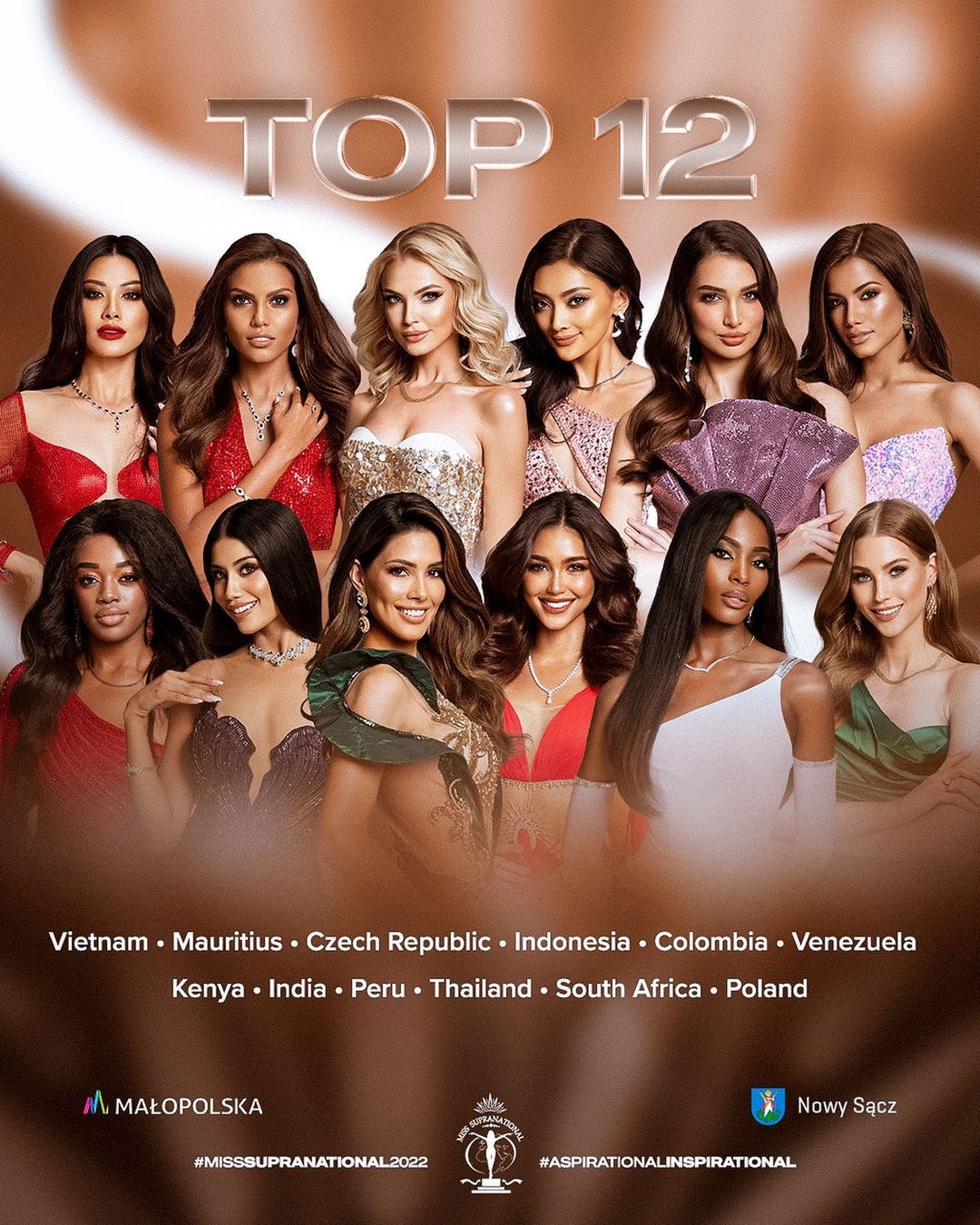 Miss Supranational 2022: Top 12 konkursu