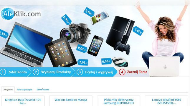 AleKlik to nie nowa platforma aukcyjna. To kolejni naciągacze 1