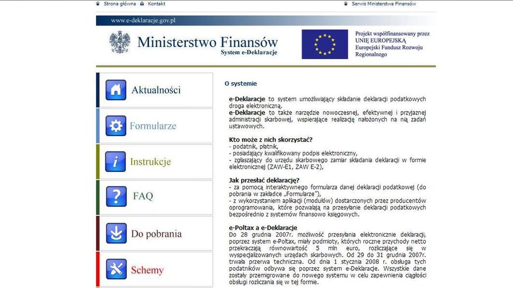 Rząd uprościł e-podatki 1