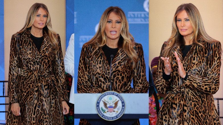 Melania Trump pojawiła się na gali w płaszczu za 45 tys. zł