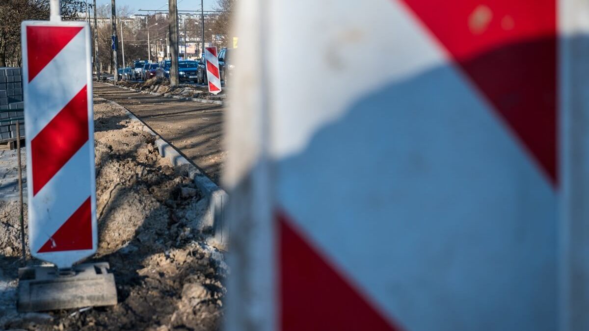 Prace drogowe na ul. Diamentowej w Lublinie