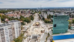 Kraków: Budowa linii tramwajowej do Mistrzejowic. Korki coraz większe