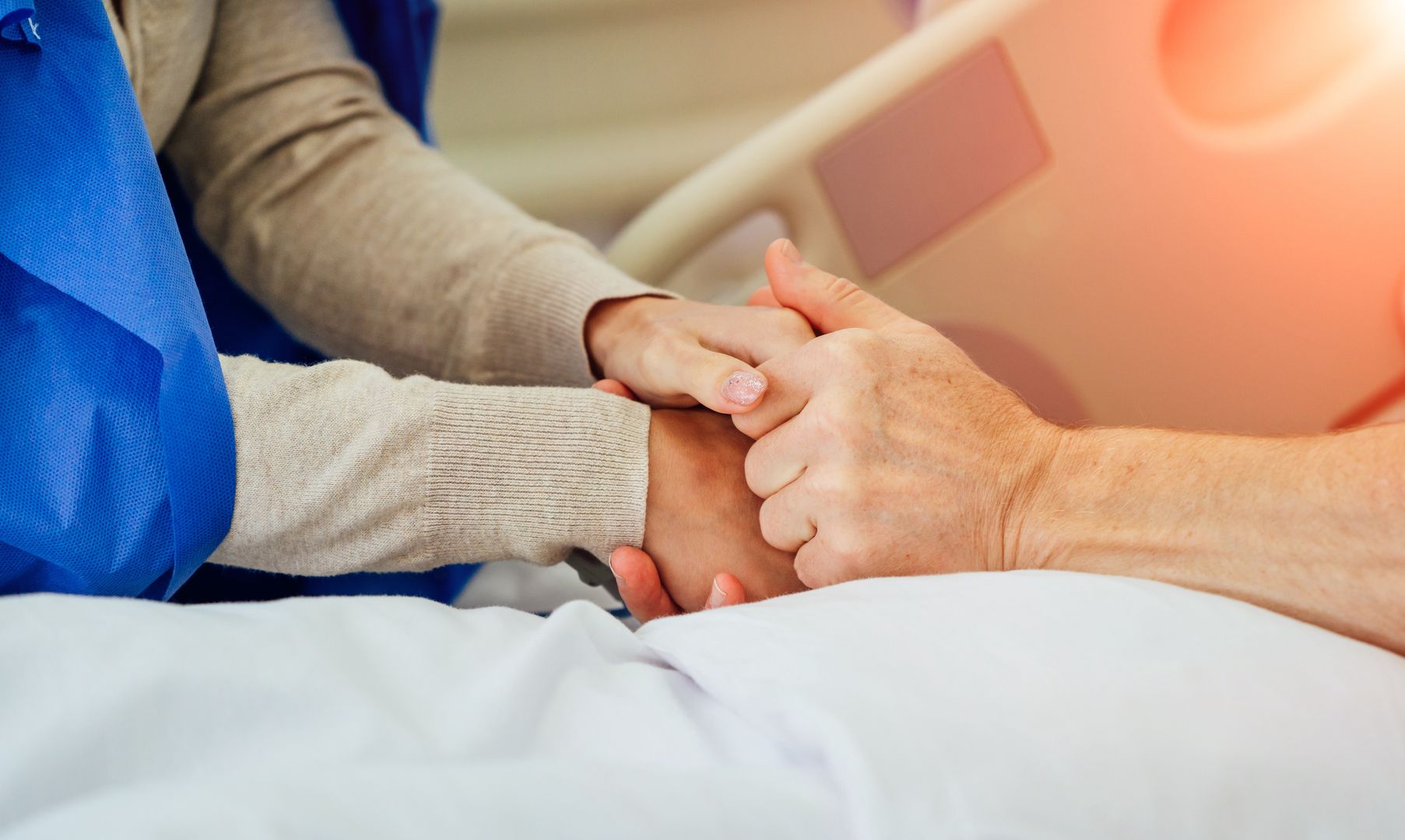 Szpital; pacjent; odwiedzający; rodzina