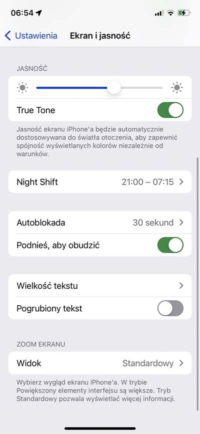 autoblokada iphone