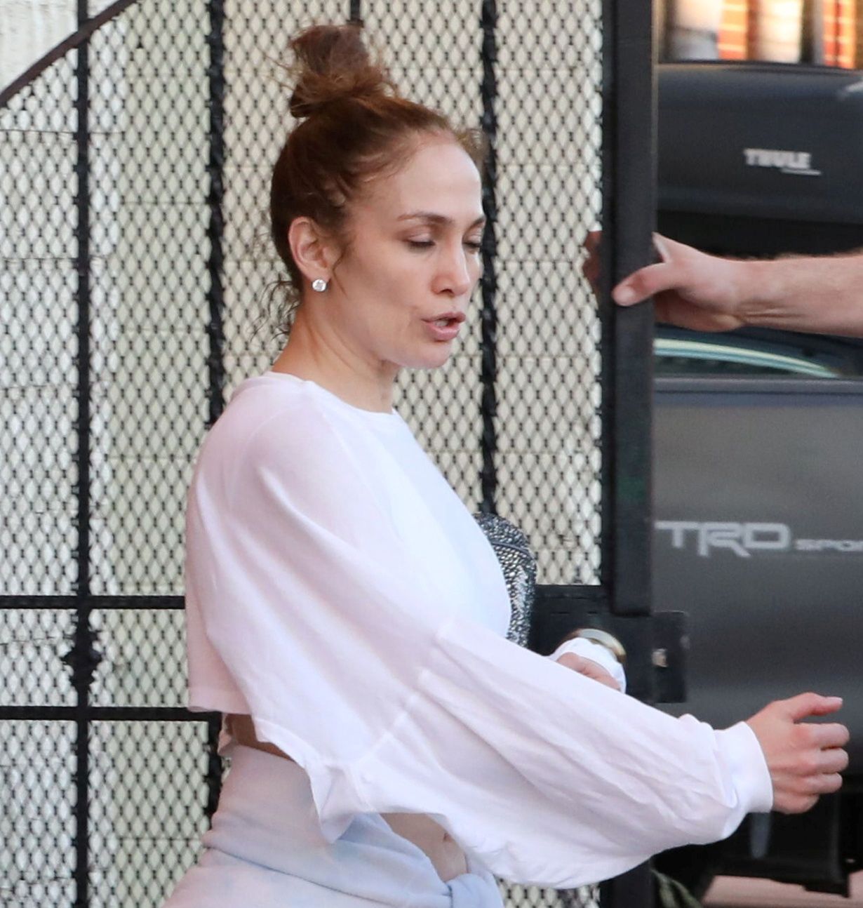 Jennifer Lopez bez makijażu