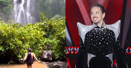 Fani do Michała Szpaka hasającego w bieliźnie pod wodospadem: "JAK TARZAN"