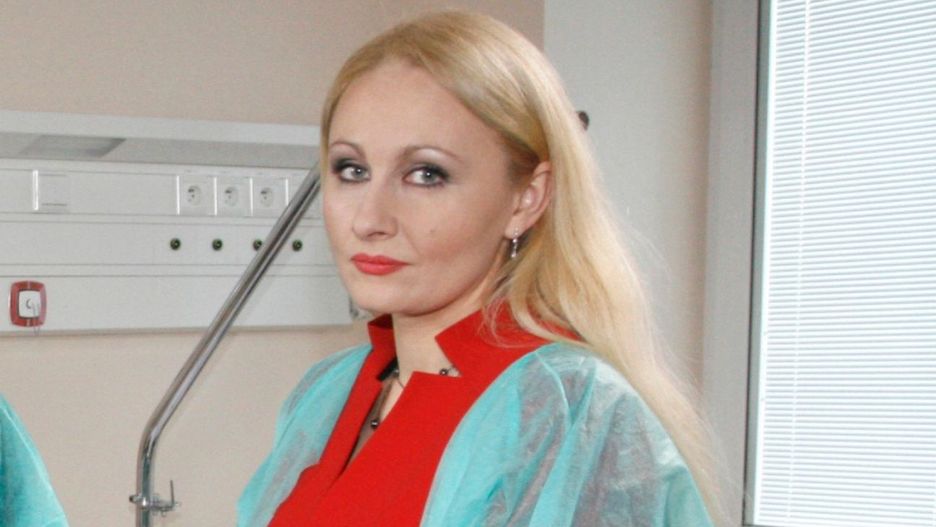 Beatrycze Łukaszewska na planie "Klanu"