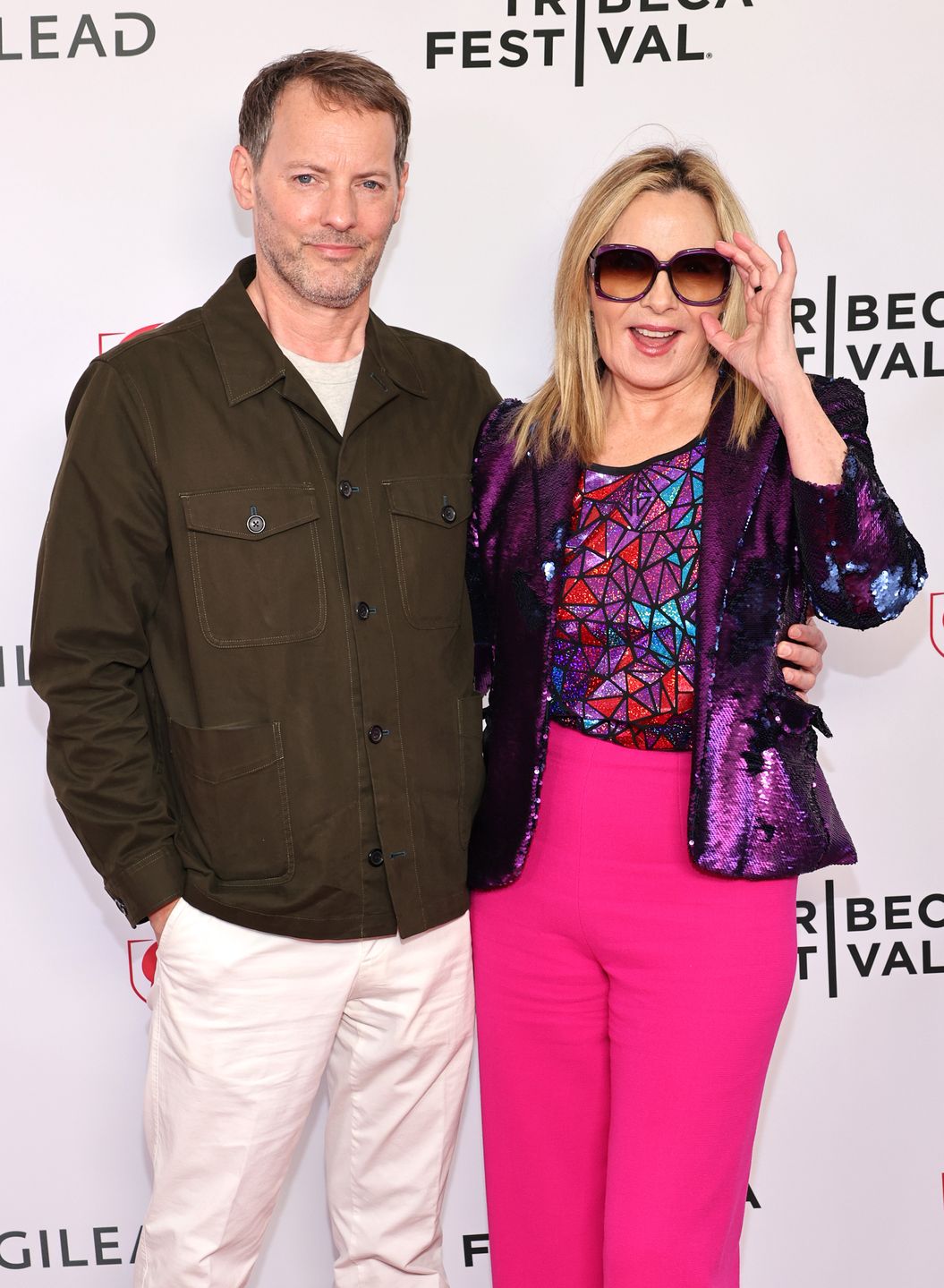 Kim Cattrall i Russell Thomas