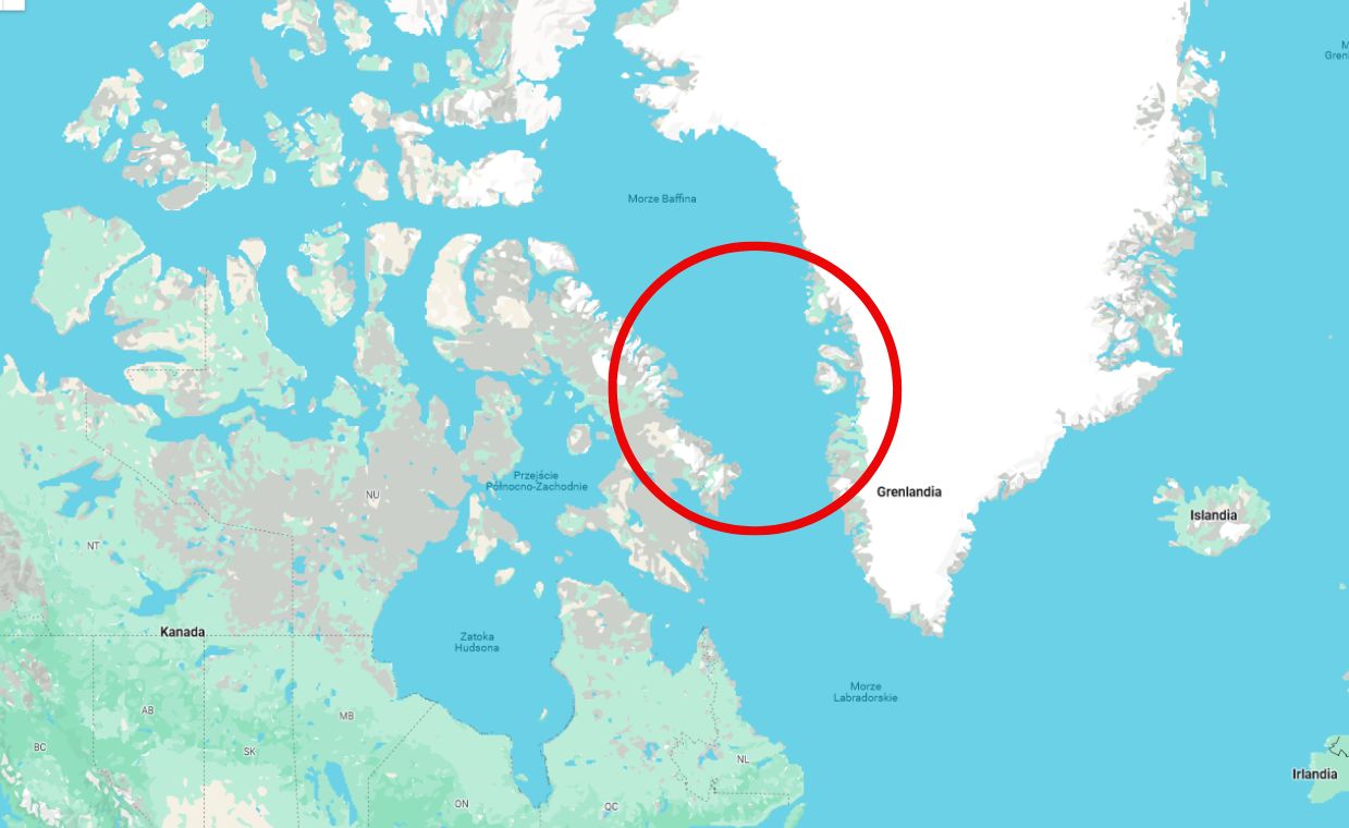 New microcontinent discovered between Canada and Greenland