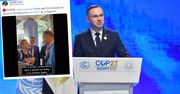 Duda dyskutuje z aktywistką klimatyczną. "A ja bym chciał, żeby w górach był śnieg"