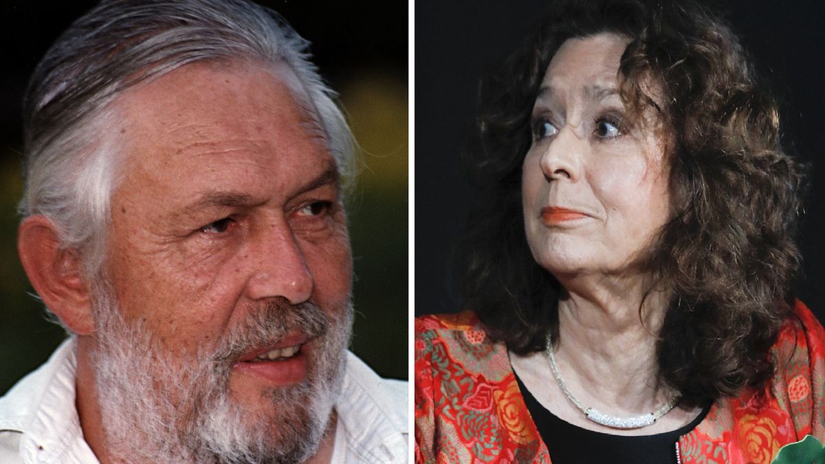 Netflix kręci "Znachora". Wdowa po legendarnym Wilczurze ocenia nowy film. Po lewej Jerzy Bińczycki, odtwórca słynnej roli doktora Wilczura, po prawej jego żona Elżbieta Bińczycka