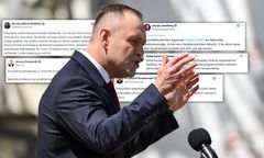 Lawina komentarzy po wecie Nawrockiego. "Proponuję wysyłać rachunki na kancelarię"