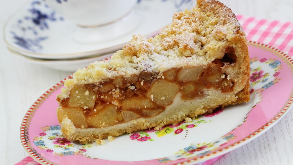 Włoski placek z jabłkami 