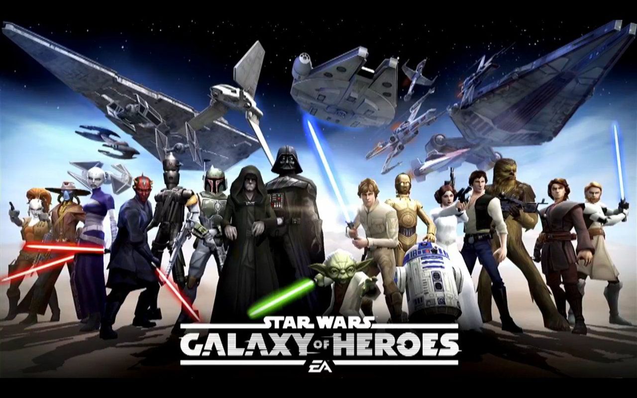 Star Wars: Galaxy of Heroes - recenzja galaktyki pełnej bohaterów [Android i iOS]