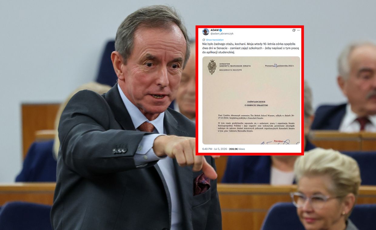 "Nie było stażu". Internauta pokazał dokument po wpisie Grodzkiego