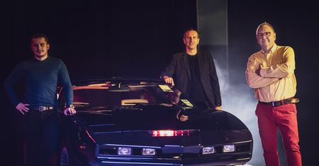 Auto z "Knight Ridera" trafiło na aukcję WOŚP. Przygotowali je bracia Collins