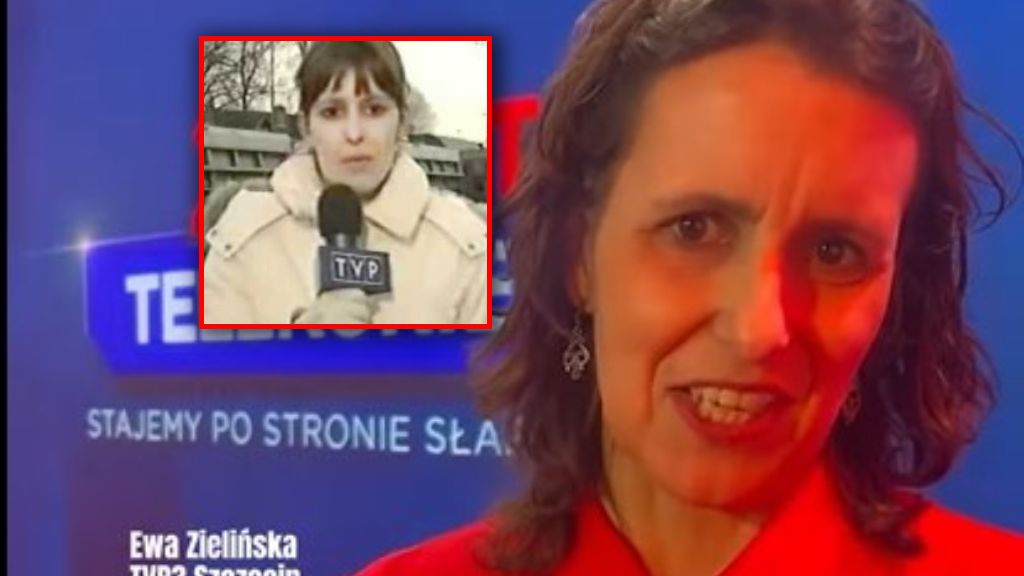 Dziennikarka Ewa Zielińska