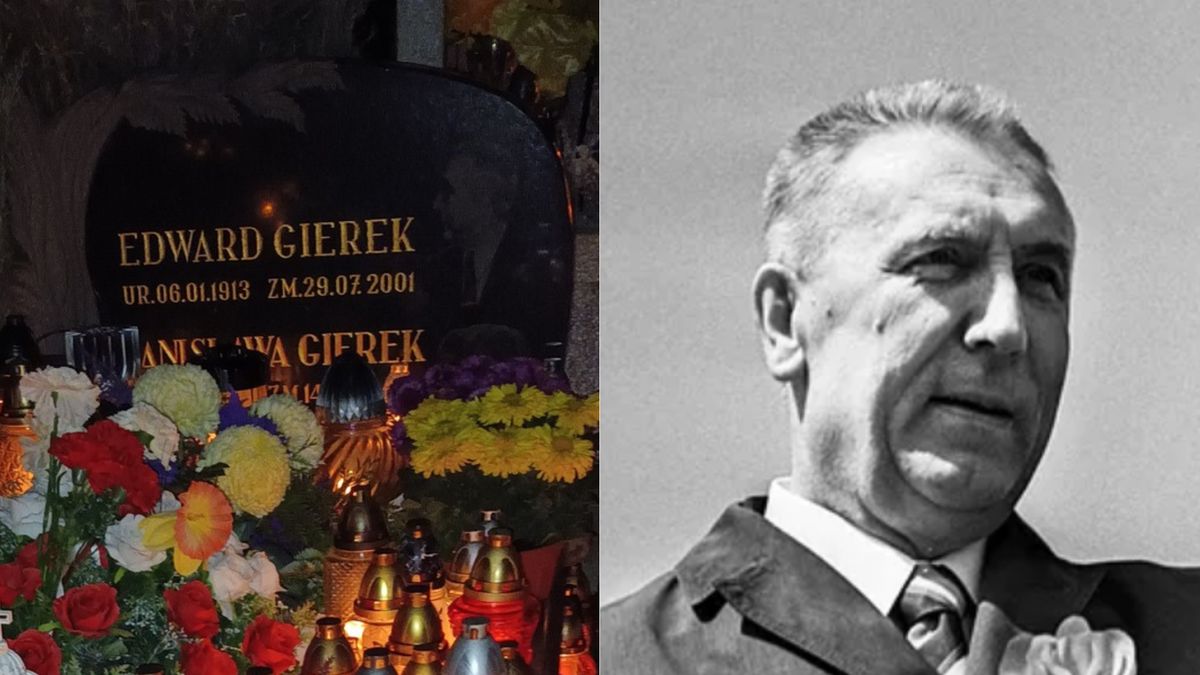 Widok na cmentarzu wzruszył syna Edwarda Gierka