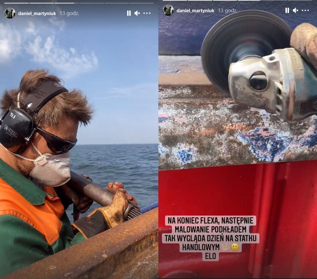 Daniel Martyniuk pokazał, czym zajmuje się w pracy