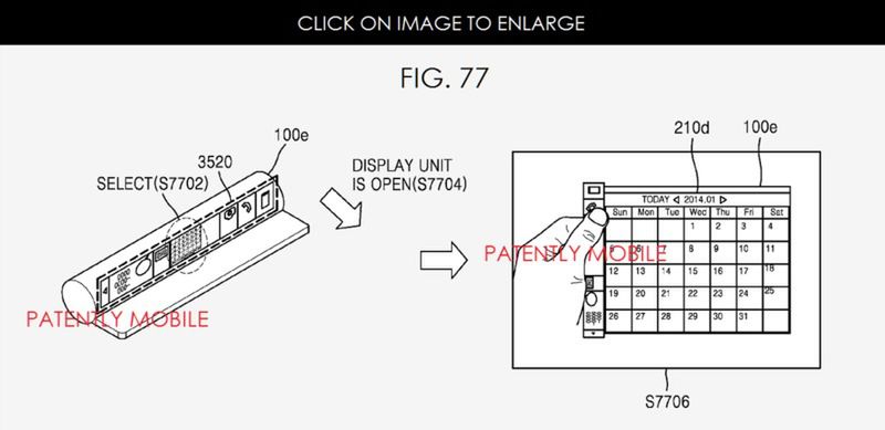 Wnioski patentowe Samsunga pokazują nie tylko składane, ale również zwijane i elastyczne smartfony 6