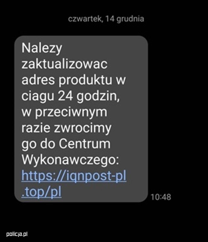 oszustwo sms