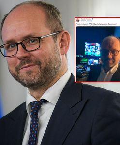 Wpadka posła PiS. Dziennikarz TVN24 zareagował na antenie