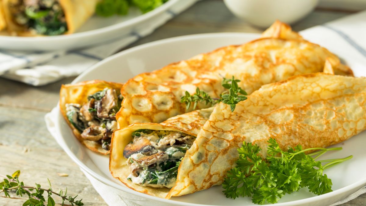 Naleśniki w wersji wytrawnej to idealny pomysł na obiad