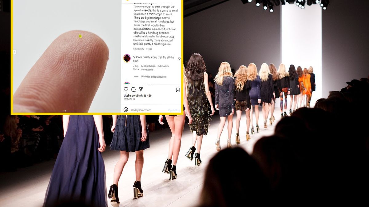 Torebka jest wielkości ziarenka piasku. Została wylicytowana za sporą sumę 