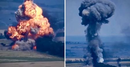 "Próba wystrzelenia rosyjskich czołgistów w kosmos". Jest nagranie