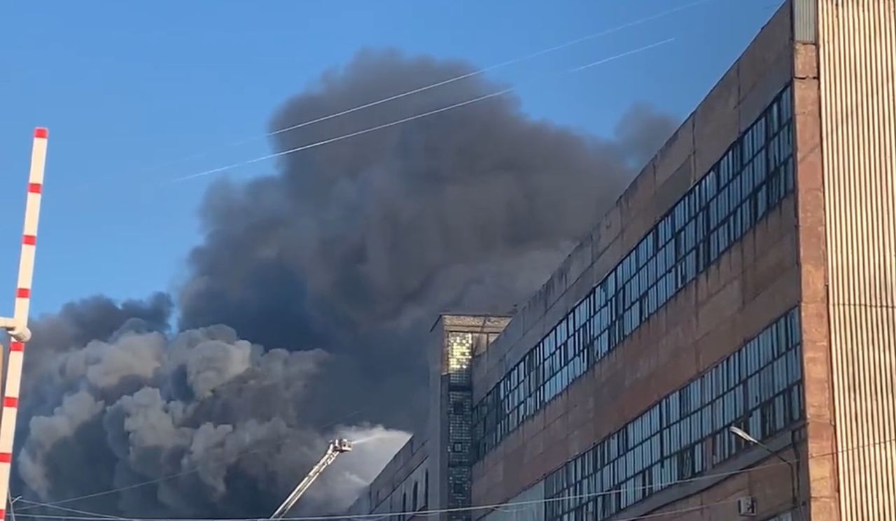 Kolejny pożar w Rosji. Płonie fabryka